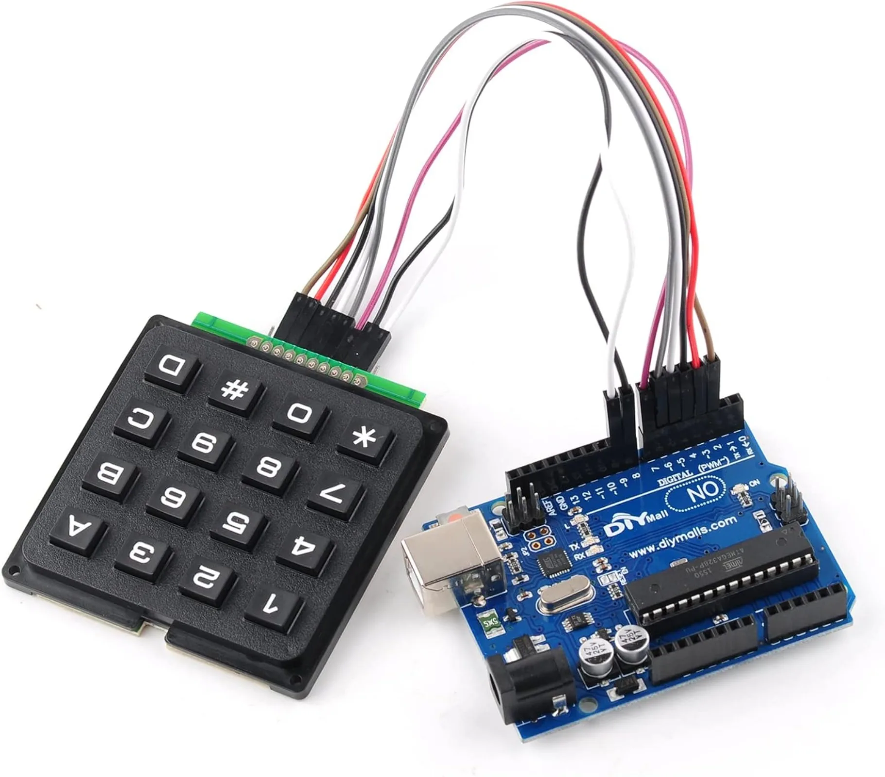 4x4 Matrix Membrane Keypad 16  - Arduino Kit ulasan dan harga