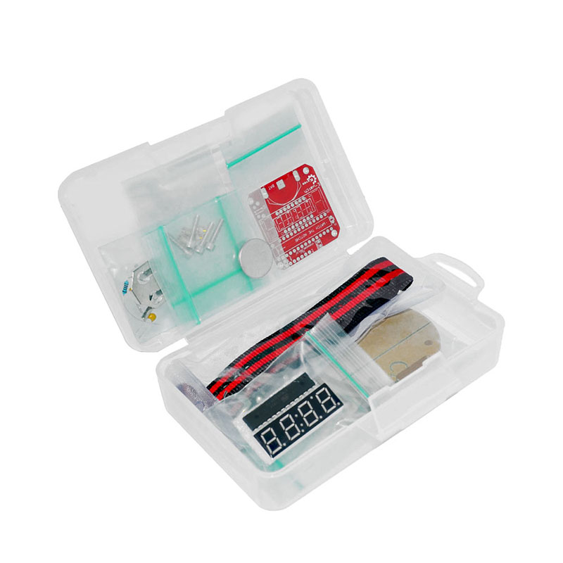 Single Chip LED Kit Clock DIY  - Arduino Kit ulasan dan harga
