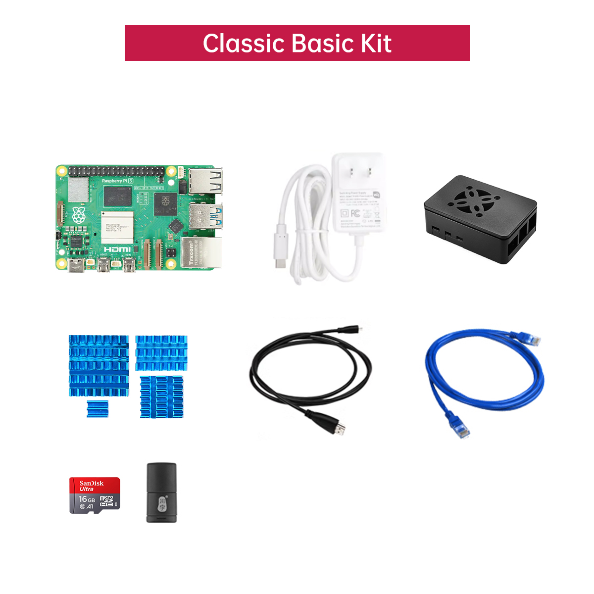 Raspberry Pi 5 4G/8G Controlle - Raspberry Pi Kit ulasan dan harga