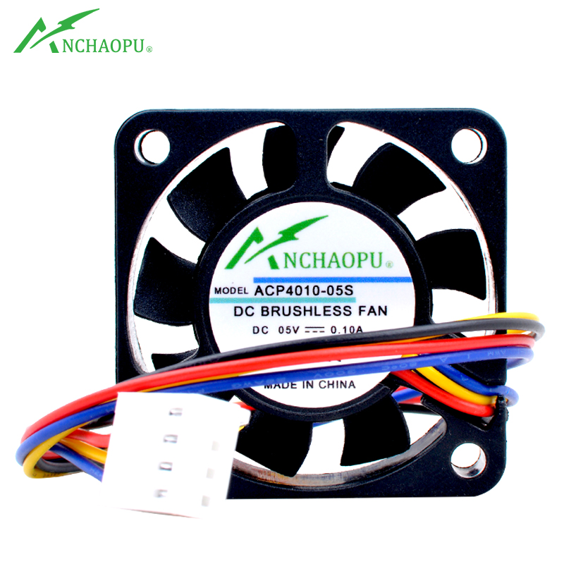 ANCHAOPU 4cm 40mm fan 40x40x10 - Pi 4 Case ulasan dan harga