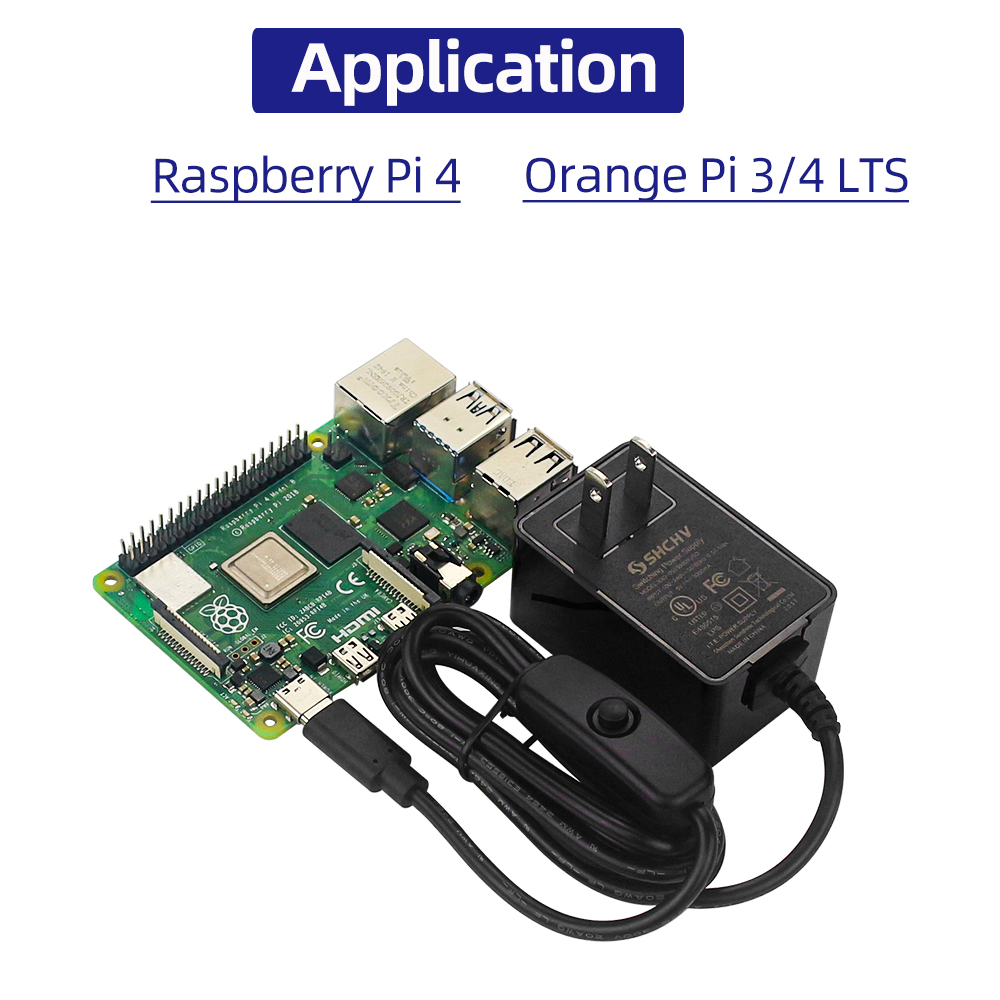 Raspberry Pi 5V 3A Power Suppl - Pi Power Supply ulasan dan harga