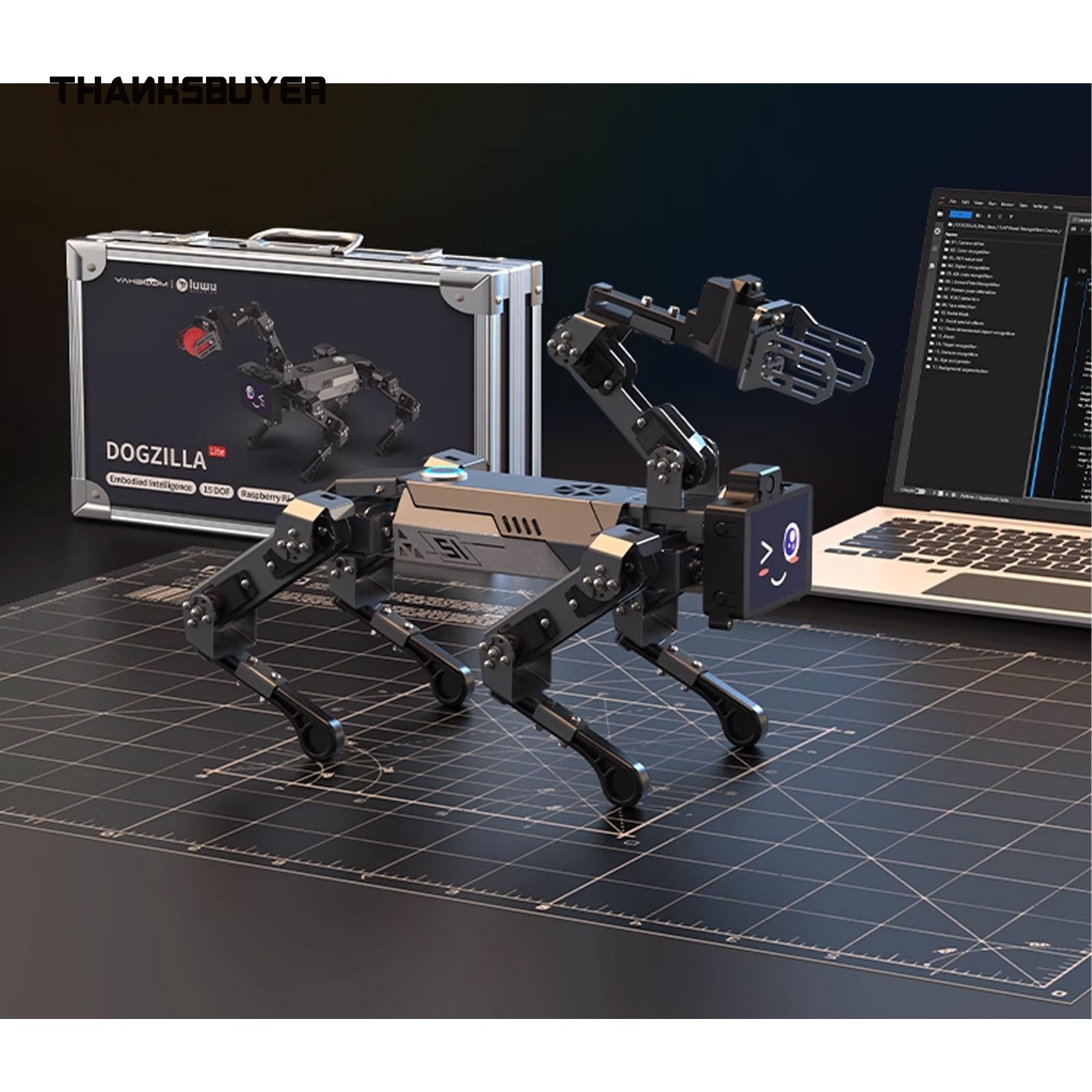 DOGZILLA-Lite 15DOF AI Bionic  - Raspberry Pi ulasan dan harga