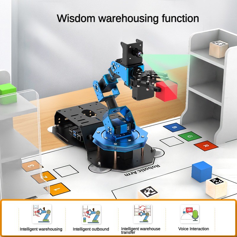 6 Dof Robot Arm with Servo Cla - Raspberry Pi Kit ulasan dan harga