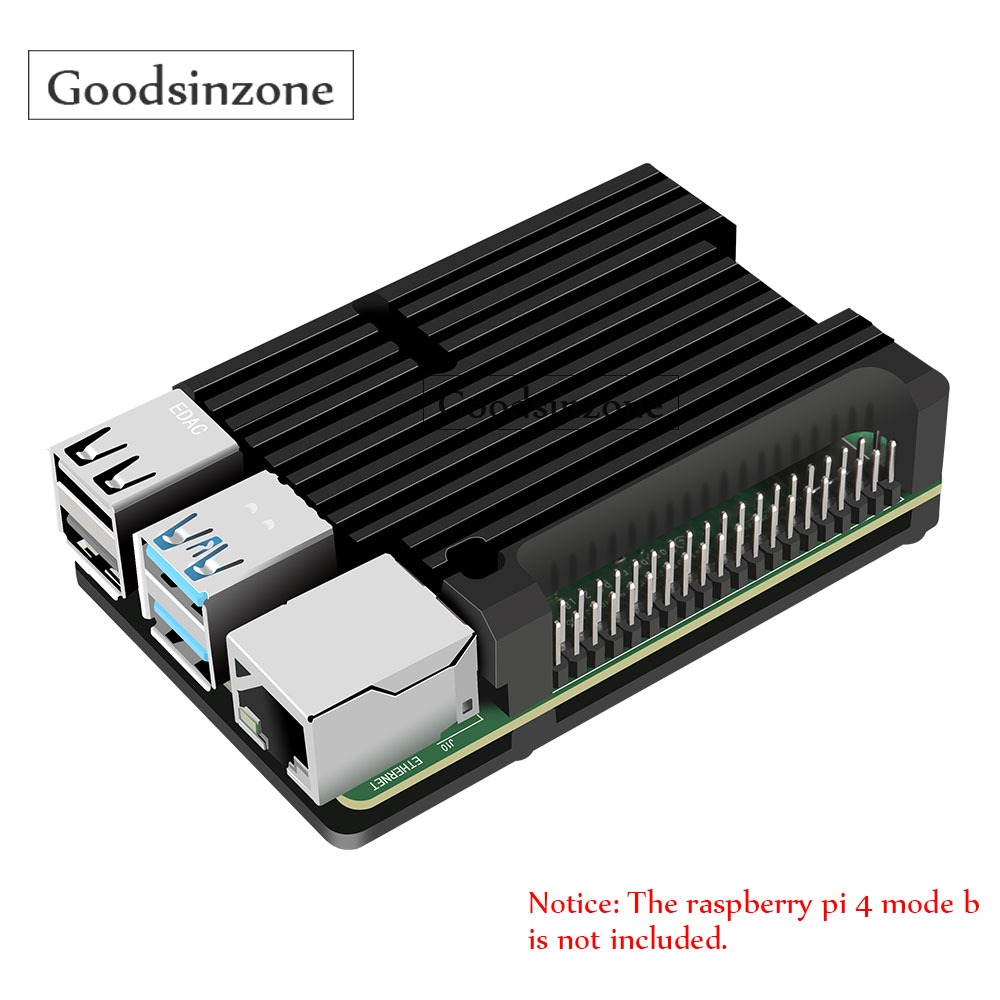 Armor Aluminum Case for Raspbe - Pi 4 Case ulasan dan harga