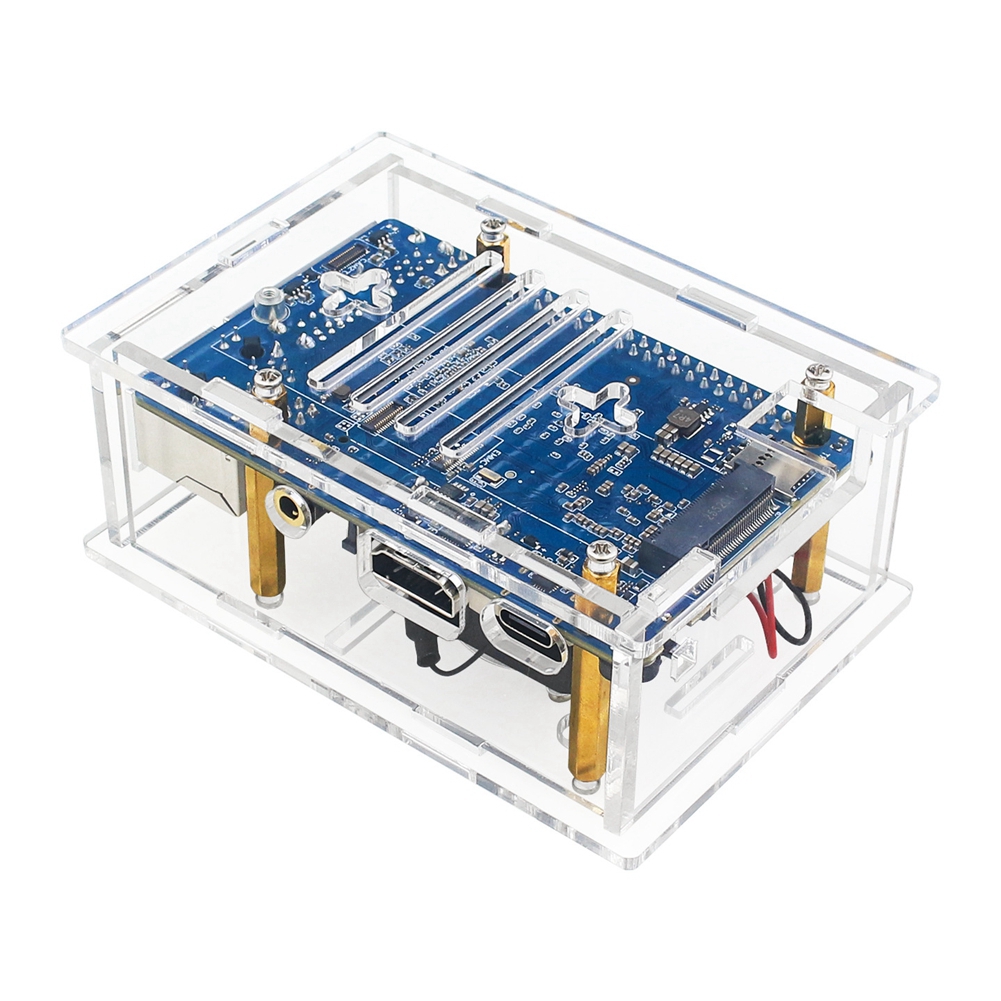 B27B Cooling Fan& Acrylic Prot - Pi 4 Case ulasan dan harga