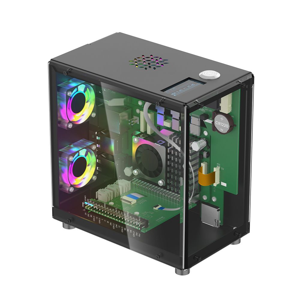 Raspberry Pi 5 Case Protective - Pi 5 Case ulasan dan harga