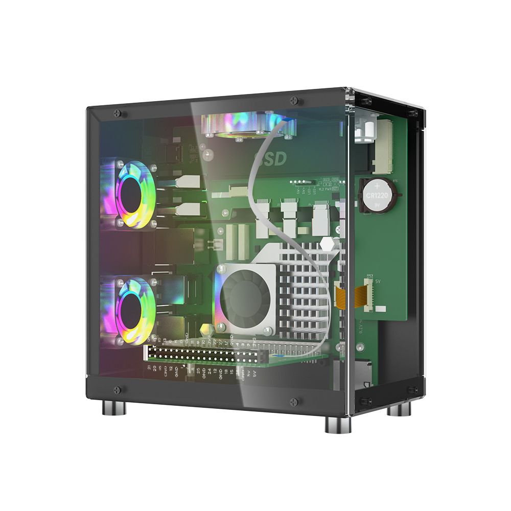 Raspberry Pi 5 Case Protective - Pi 5 Case ulasan dan harga