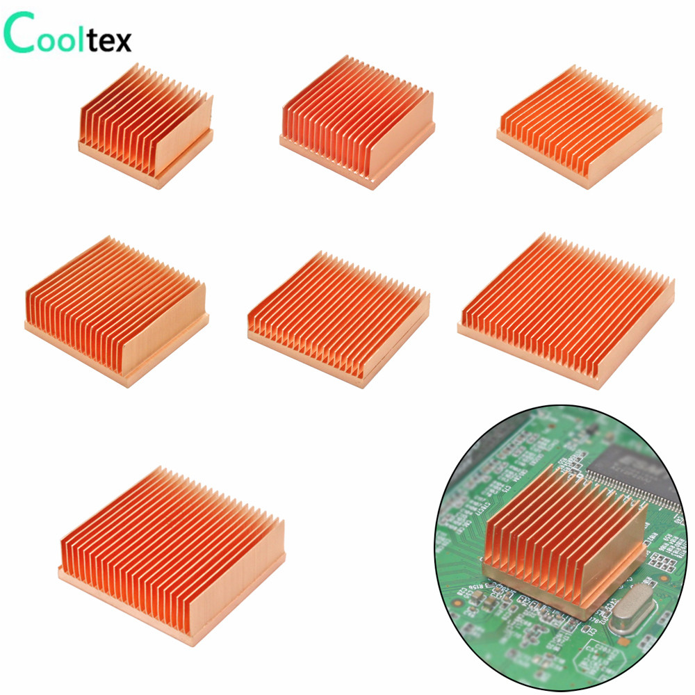 DIY Pure Copper Heatsink Skivi - Pi Cooler ulasan dan harga