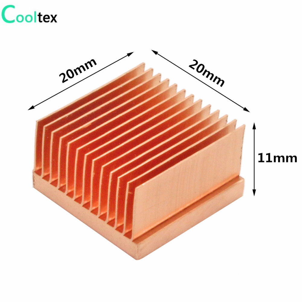 DIY Pure Copper Heatsink Skivi - Pi Cooler ulasan dan harga