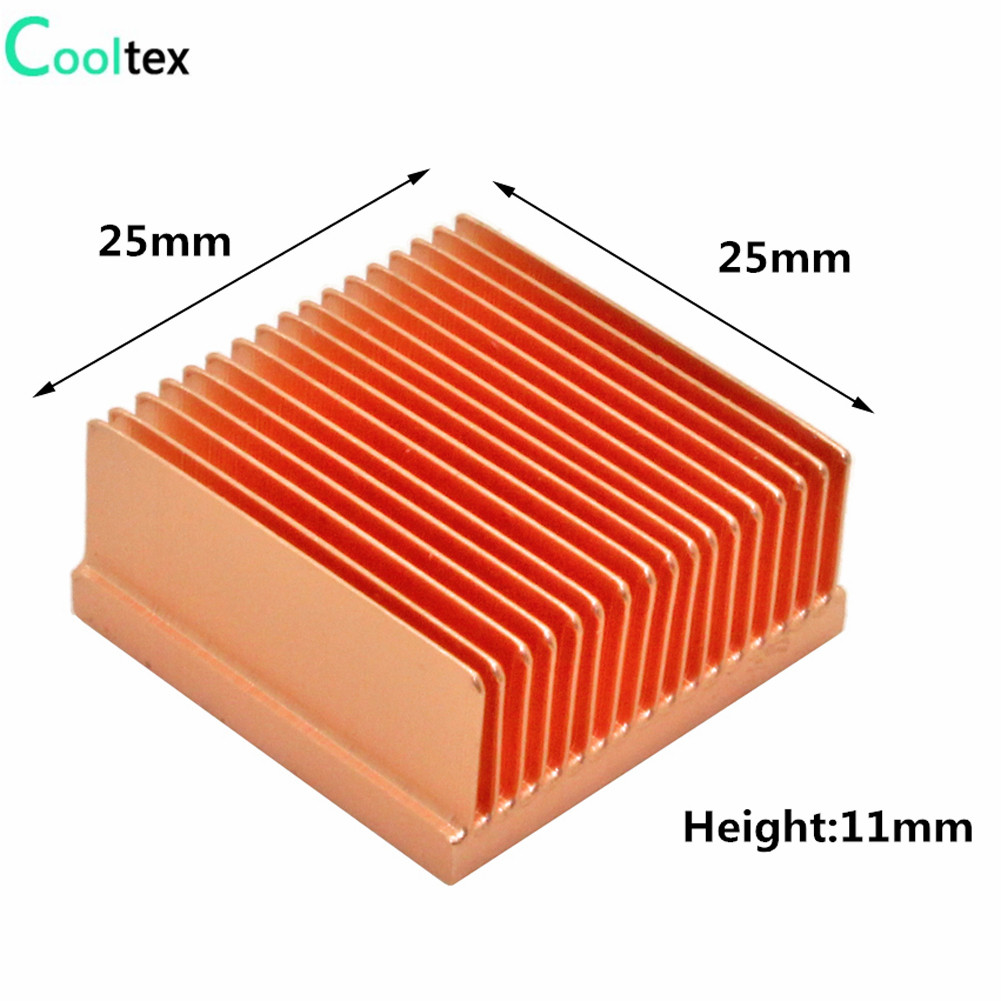 DIY Pure Copper Heatsink Skivi - Pi Cooler ulasan dan harga