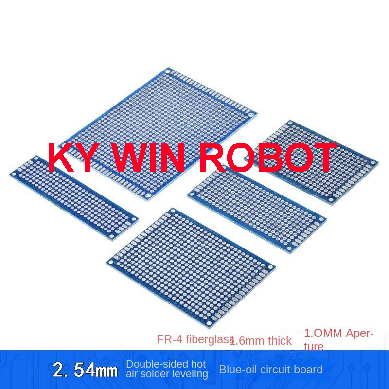 5pcs 5x7 4x6 3x7 2x8 cm Blue P - Arduino Kit ulasan dan harga