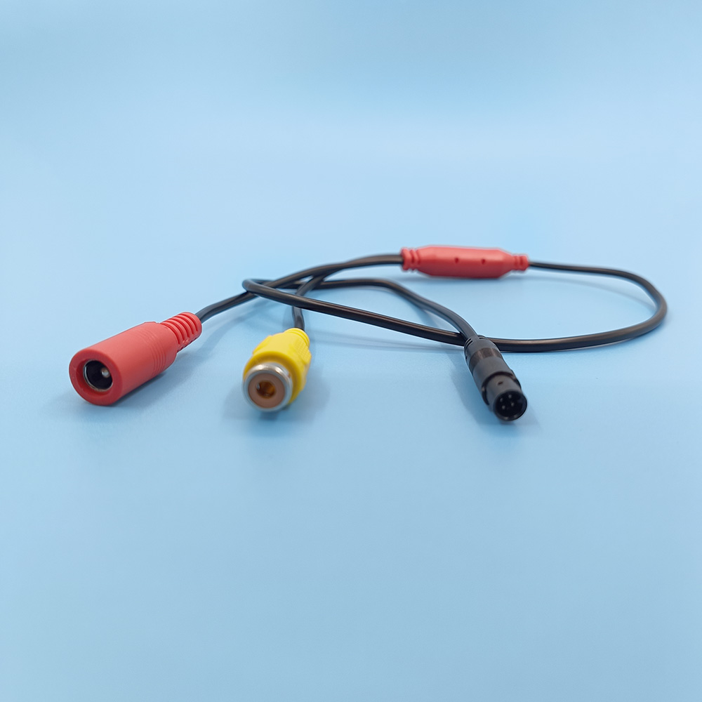 Car Cable 4 Pin Male to RCA Vi - Pi Camera Cable ulasan dan harga