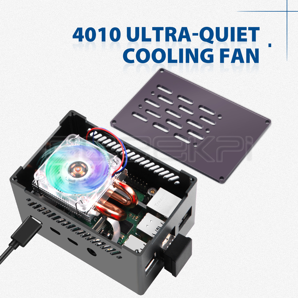 GeeekPi  Aluminum Brick Case B - Pi Cooler ulasan dan harga