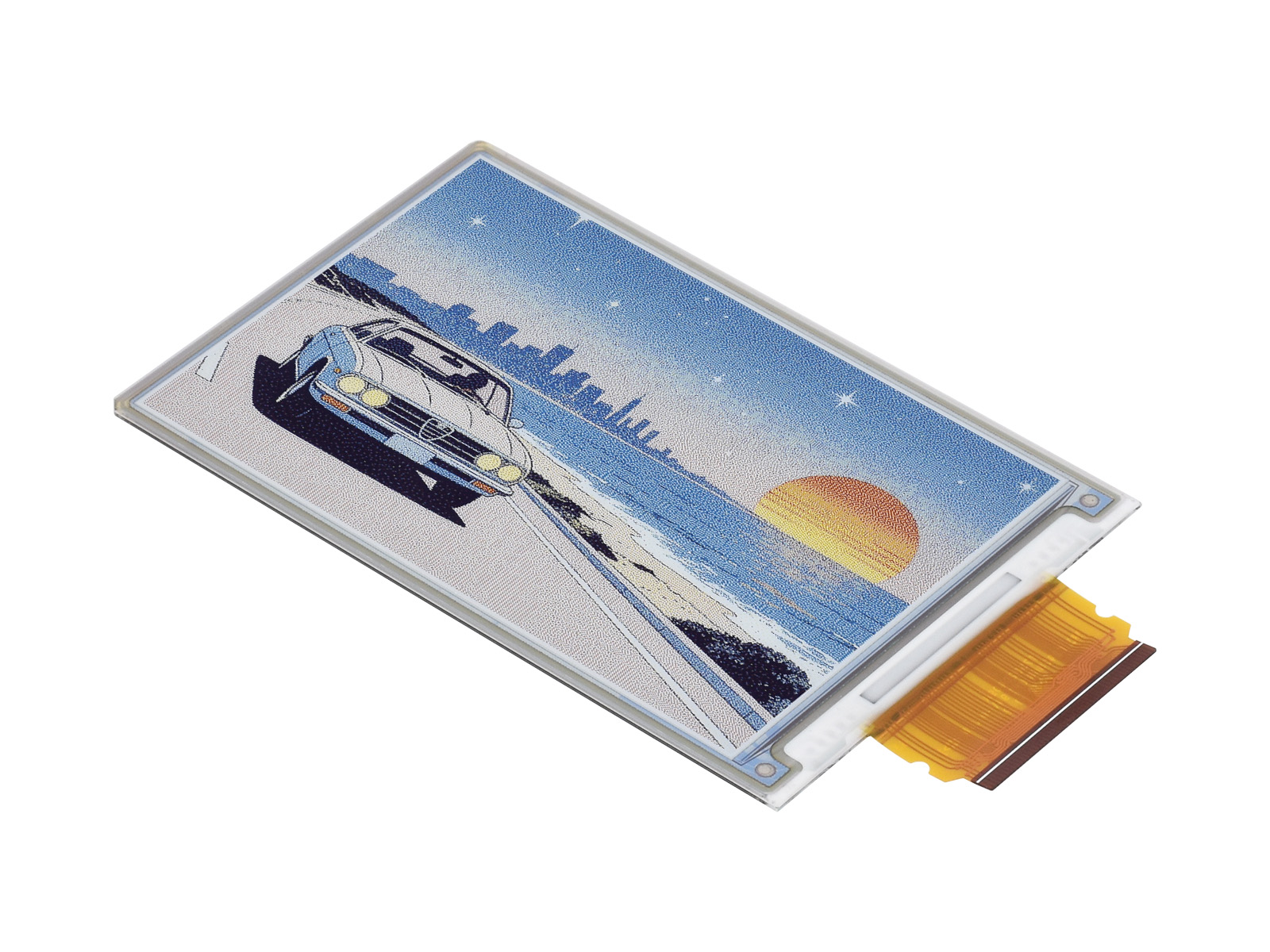 Waveshare 3.6inch E Ink Spectr - Pi Display ulasan dan harga