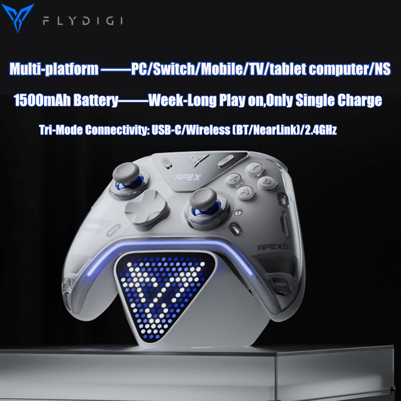 Flydigi Apex 5 Gaming Controll - Pi 5 Case ulasan dan harga