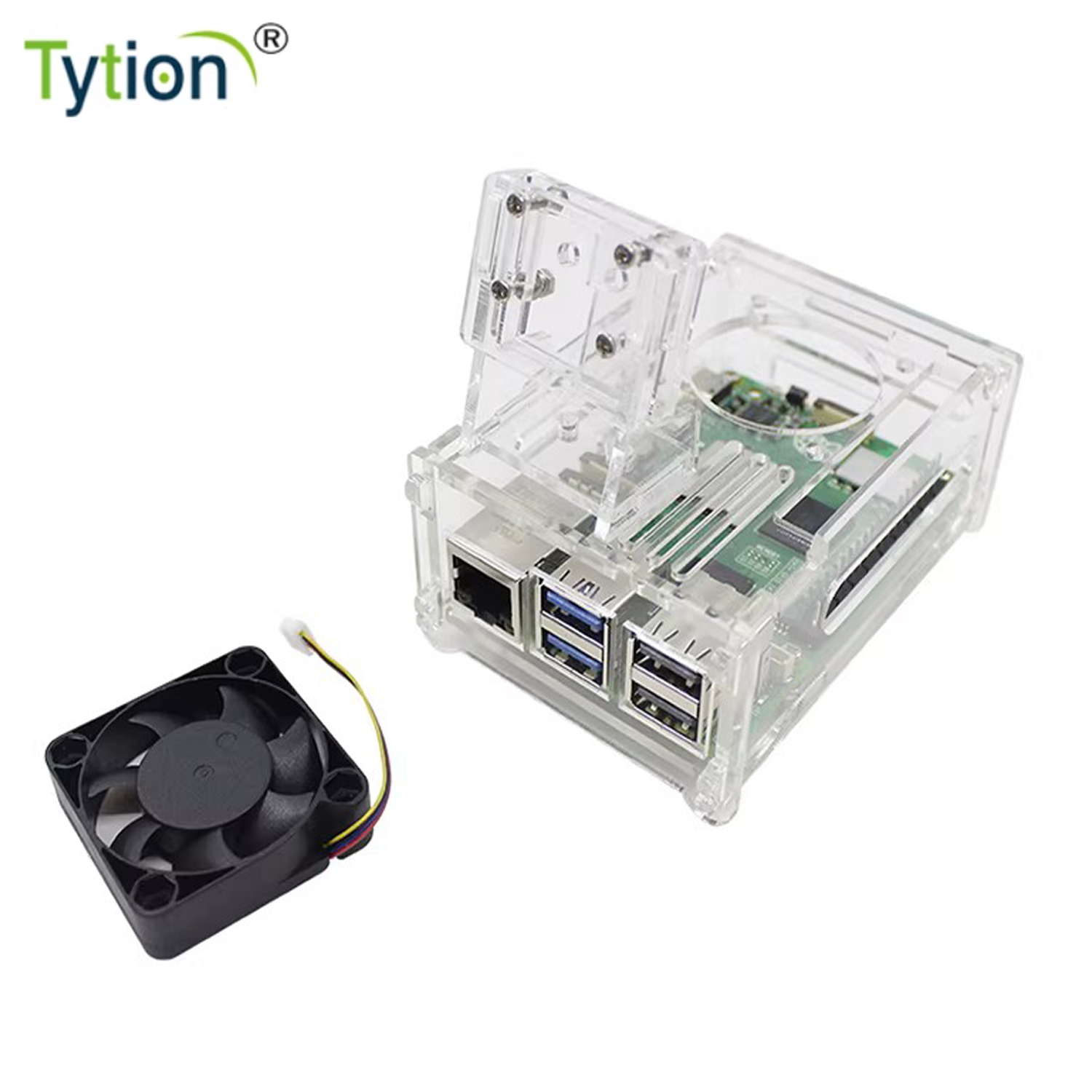 Raspberry Pi 5 Acrylic Case 40 - Pi Cooler ulasan dan harga