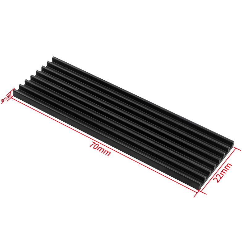 M.2 SSD Heatsink Aluminum Radi - Pi Cooler ulasan dan harga
