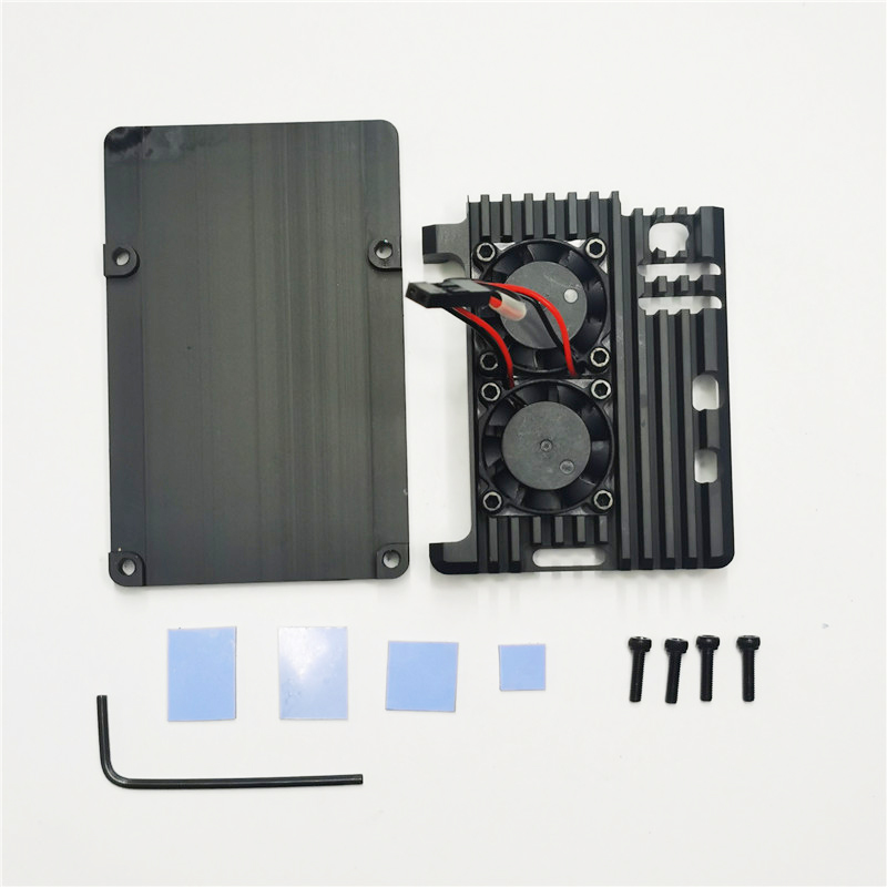 Raspberry Pi 5 Case Dual Fan H - Pi 5 Case ulasan dan harga